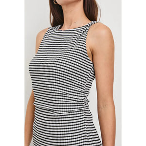 Rails Daija Dress in Black Gingham