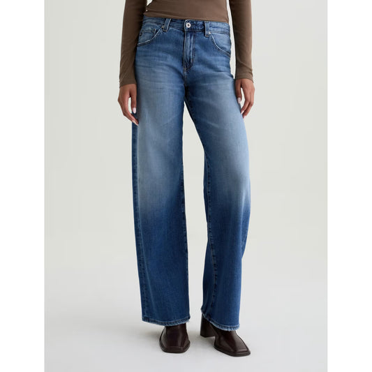 AG Jeans Adria Low Rise Wide Leg in Headline