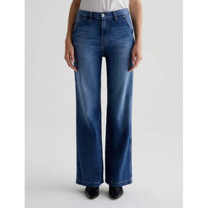 AG Jeans Evangelie Wide Leg Carpenter Pant in Provence