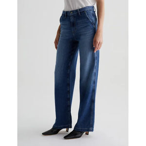 AG Jeans Evangelie Wide Leg Carpenter Pant in Provence