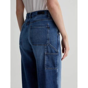 AG Jeans Evangelie Wide Leg Carpenter Pant in Provence