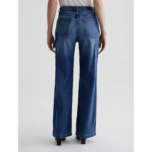 AG Jeans Evangelie Wide Leg Carpenter Pant in Provence