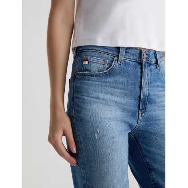 AG Jeans Brinley Mid Rise Straight in 16 Years Soaring