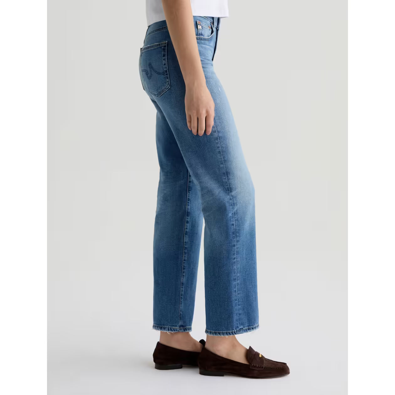 AG Jeans Brinley Mid Rise Straight in 16 Years Soaring
