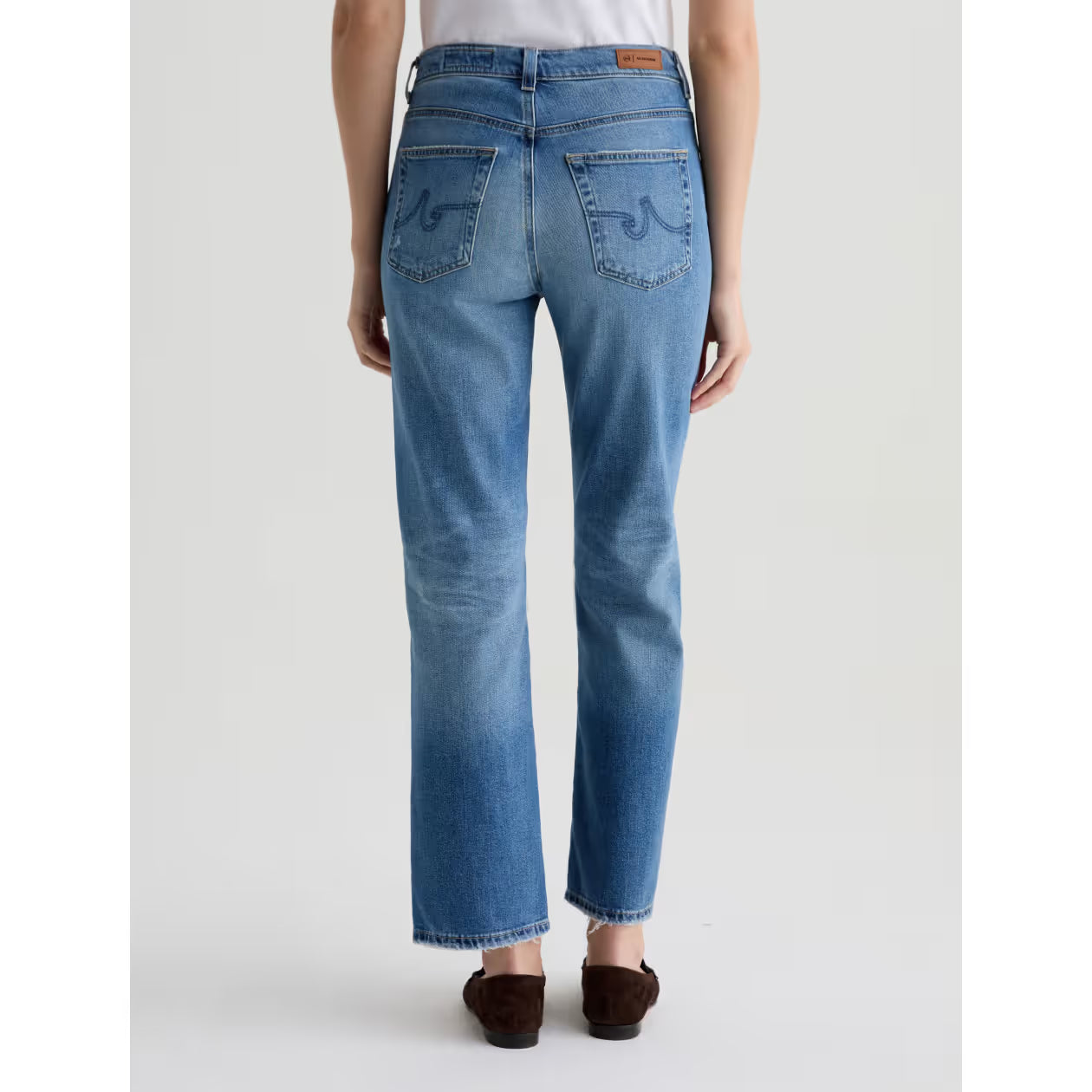 AG Jeans Brinley Mid Rise Straight in 16 Years Soaring