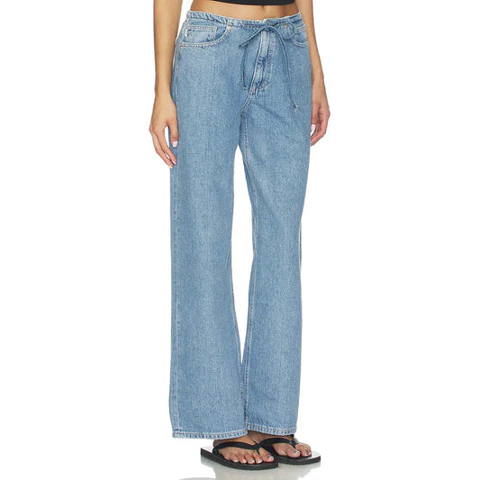 Consignment001 DL1961 Aura Sienna Low Slung Relaxed Wide Leg Jeans Size 26