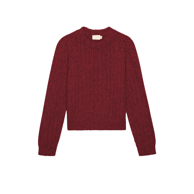 Nation Eboni Sweater in Danish Red