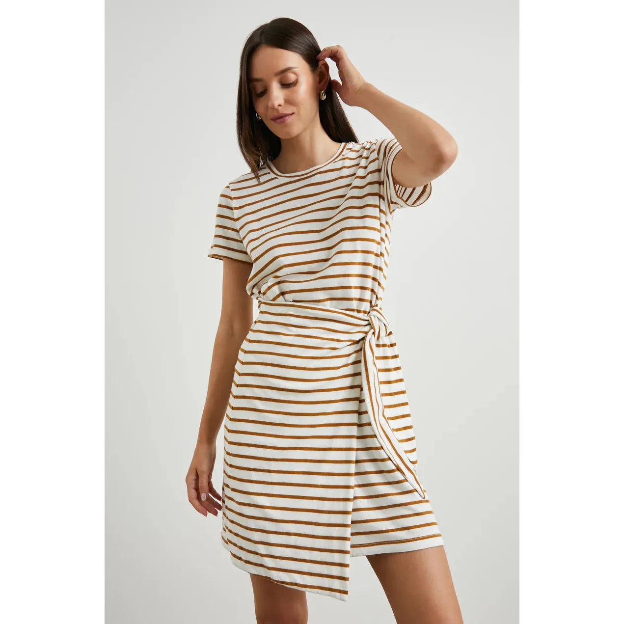 Rails Edie Dress in Carmel Stripe