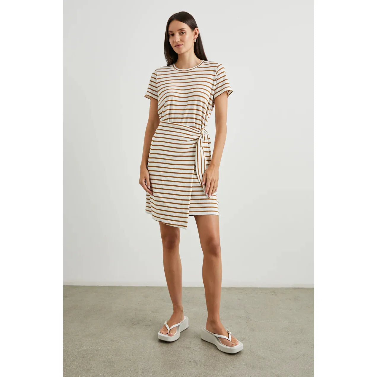 Rails Edie Dress in Carmel Stripe