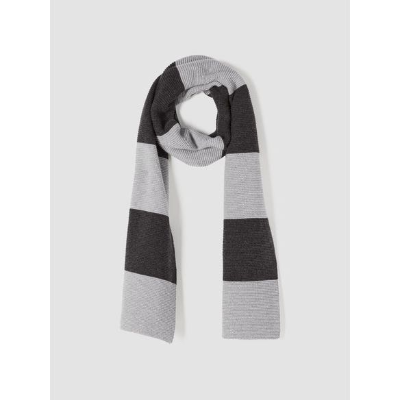 Eileen Fisher Cotton and Recycled Cashmere Scarf in Moon