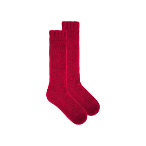 Free People Staple Slouch Socks in Poppy