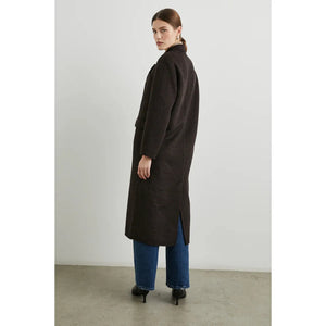 Rails Gallery Coat in Espresso Houndstooth