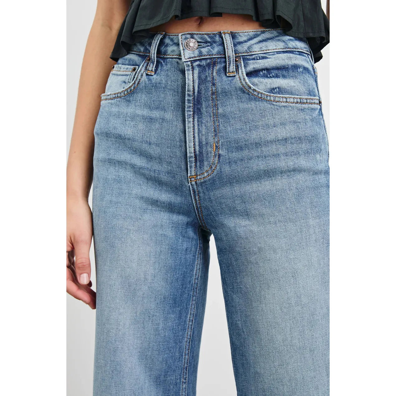 Rails Getty Crop Wide Leg in Tradewind