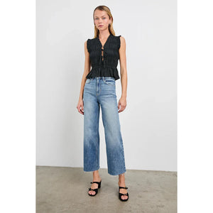 Rails Getty Crop Wide Leg in Tradewind