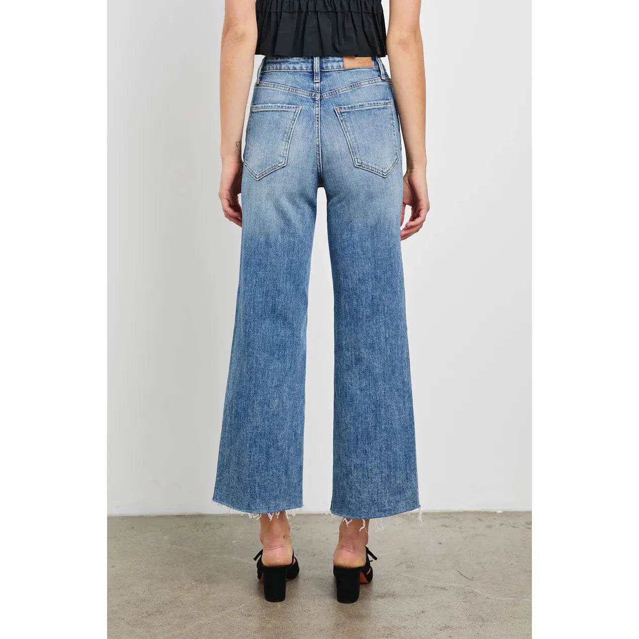 Rails Getty Crop Wide Leg in Tradewind