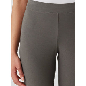 Eileen Fisher Washable Stretch Crepe Pant in Grove