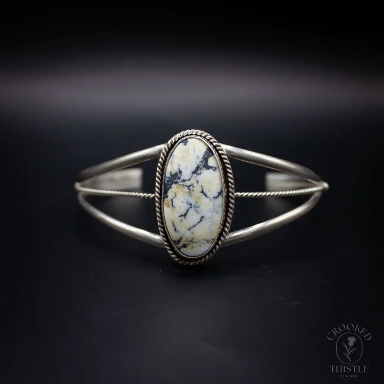 Crooked Thistle White Buffalo Bracelet