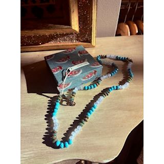 Consignment03 Chan Luu Turquoise Beaded Necklace