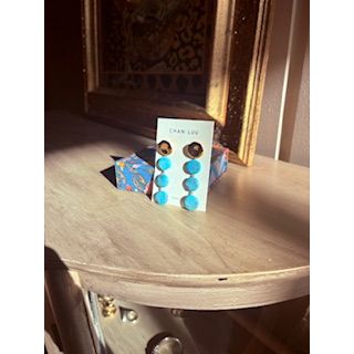 Consignment03 Chan Luu Turquoise Drop Earrings