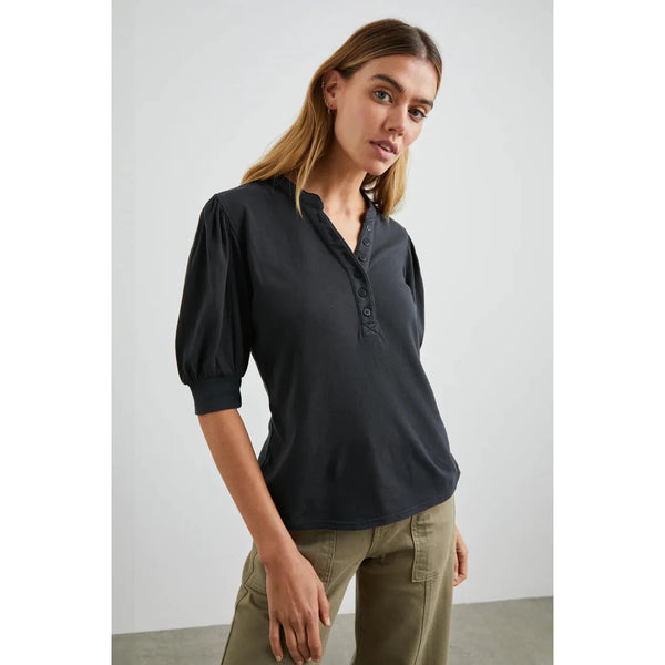 Rails Jewel Top in Washed Black