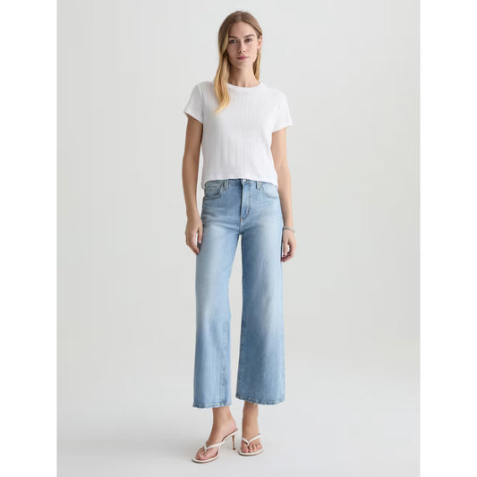 AG Jeans Saige Wide Leg Crop in Kings River