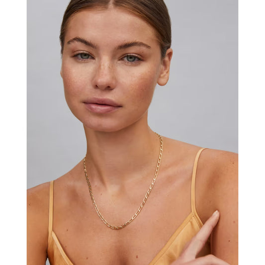 Kendra Scott Merrick Chain Necklace in Gold