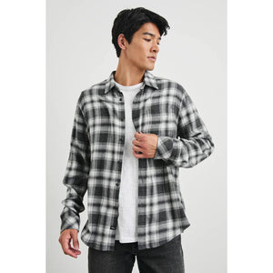 Rails Lennox Shirt in Black Oak Haze