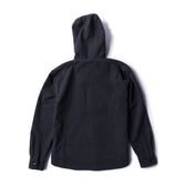 Vissla Creators Northern Eco Wool Hooded Jacket in Black Heather