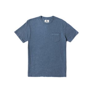 VISSLA Solid Sets SS PKT Tee in Sea Water