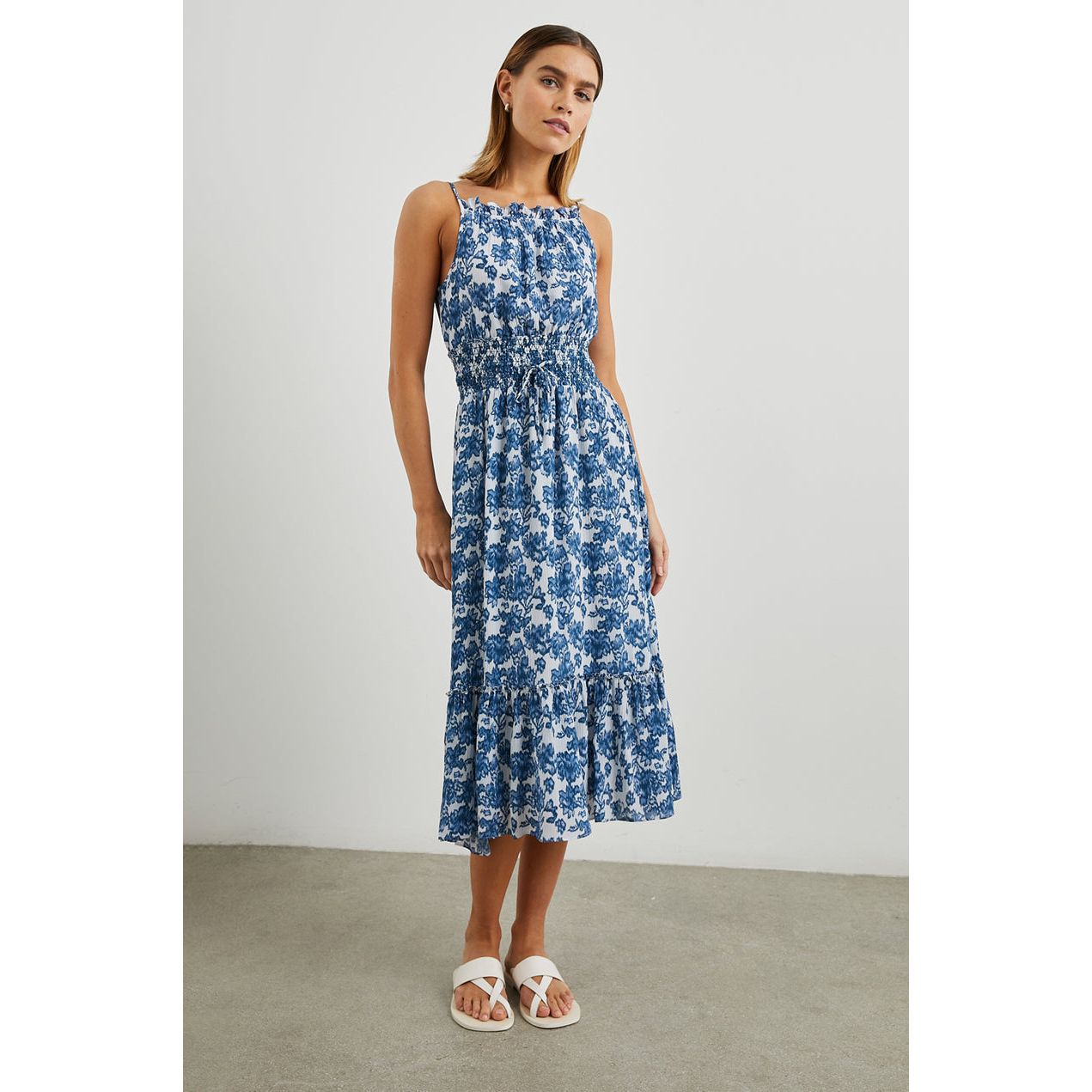 Rails Magdalene Dress in Chambray Floral