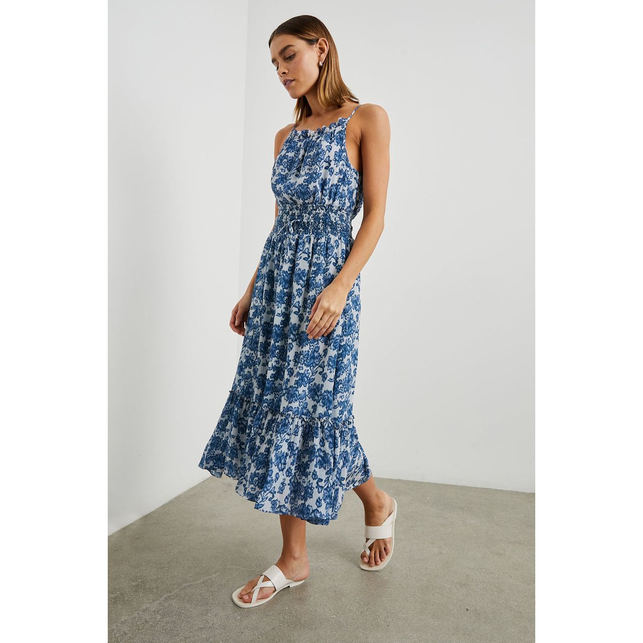 Rails Magdalene Dress in Chambray Floral