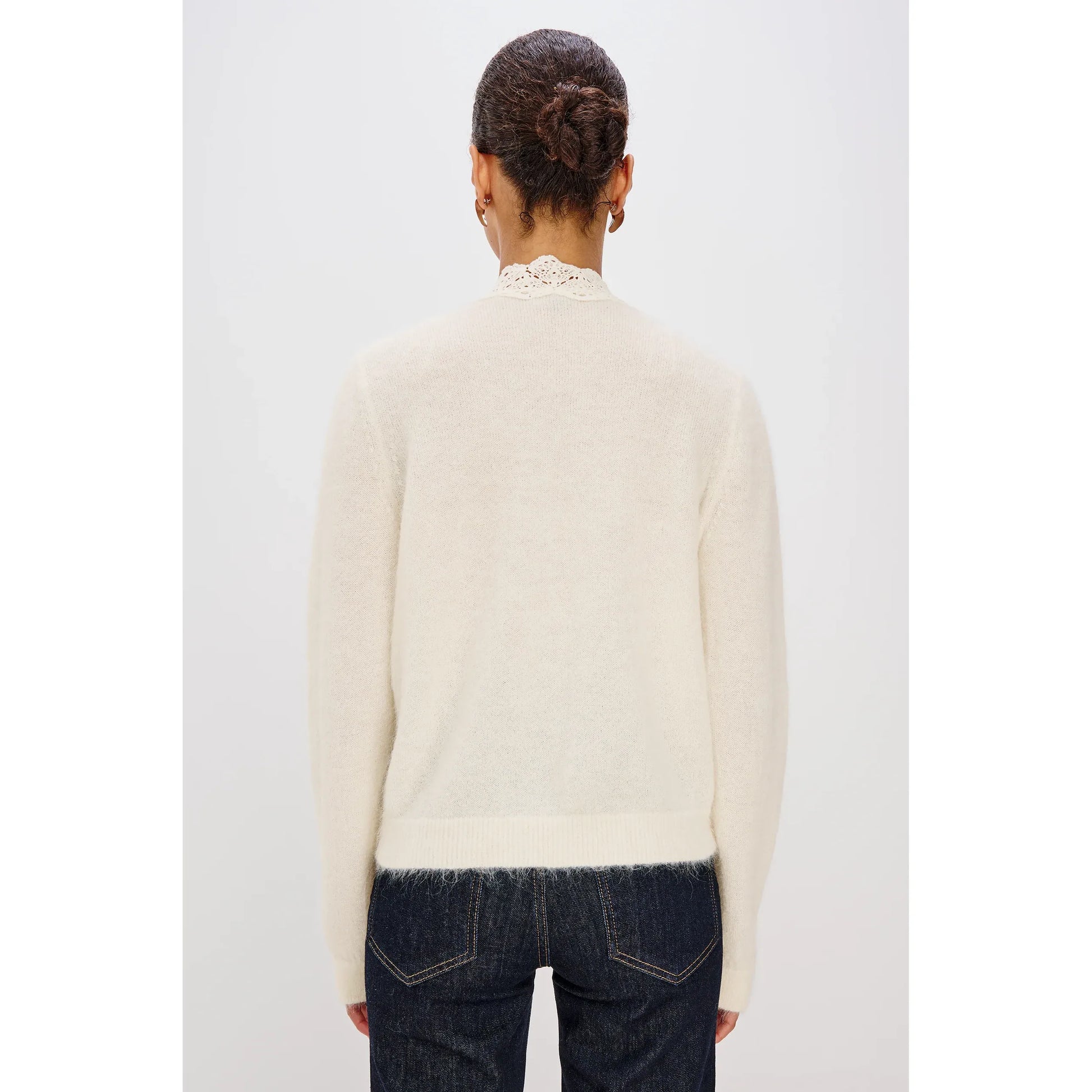 Rails Mer Cardigan in Ivory