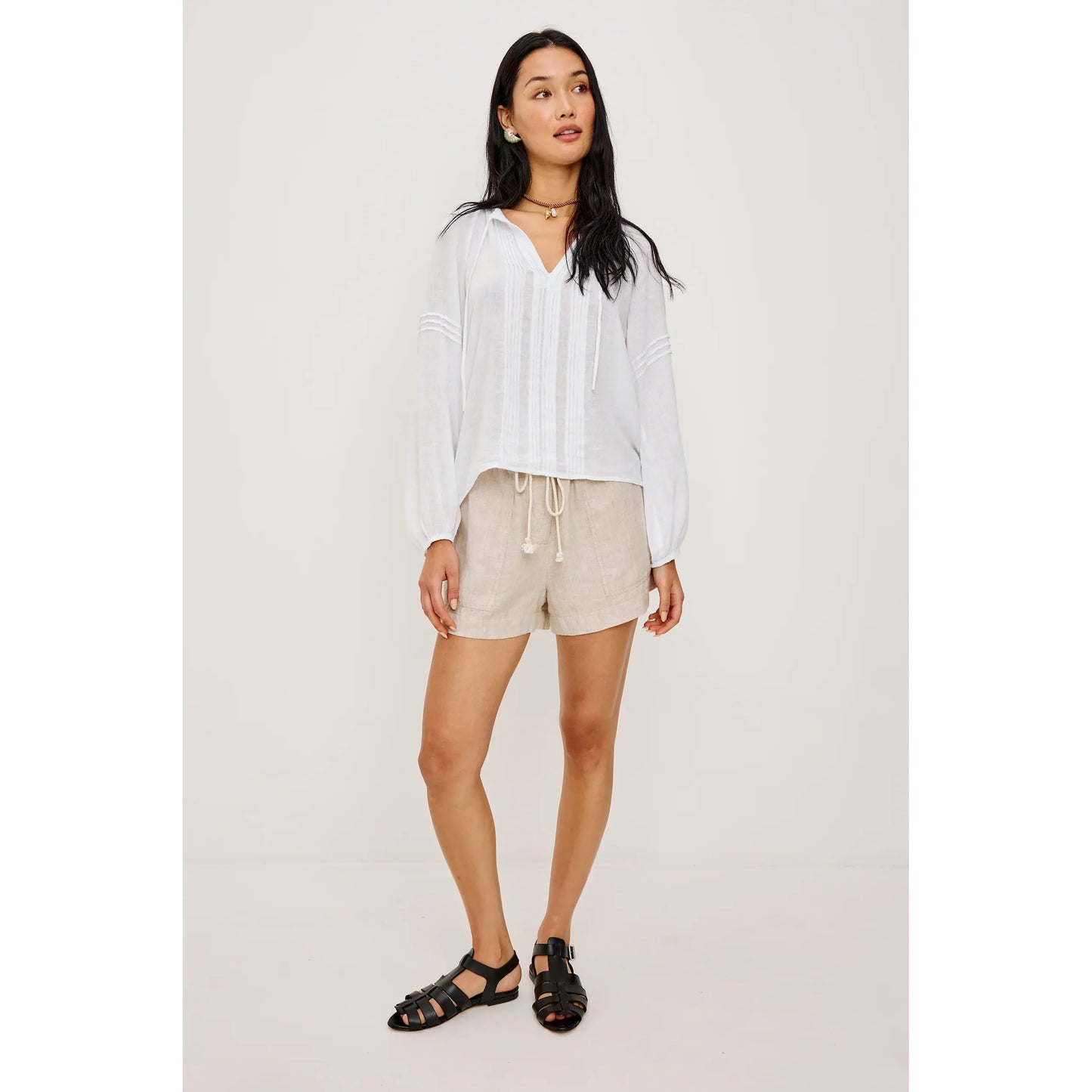Rails Naples Top in White
