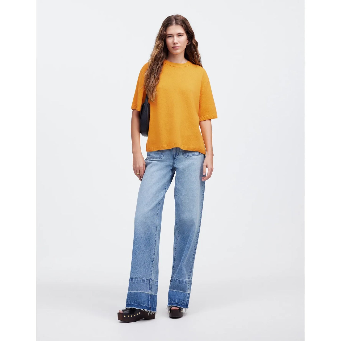 Madewell Relaxed Cashmere Sweater Tee