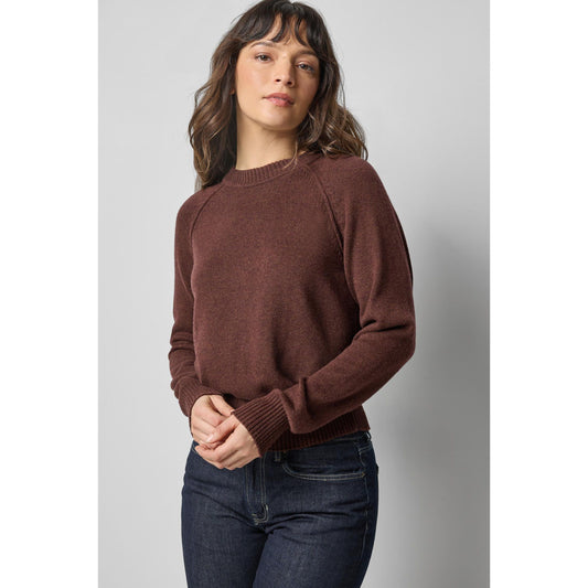 Lilla P Raglan Sleeve Pullover in Java