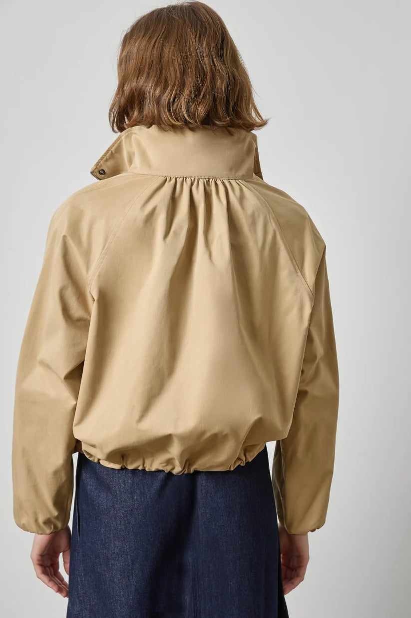 Lilla P Raglan Bomber Jacket in Khaki PA3524
