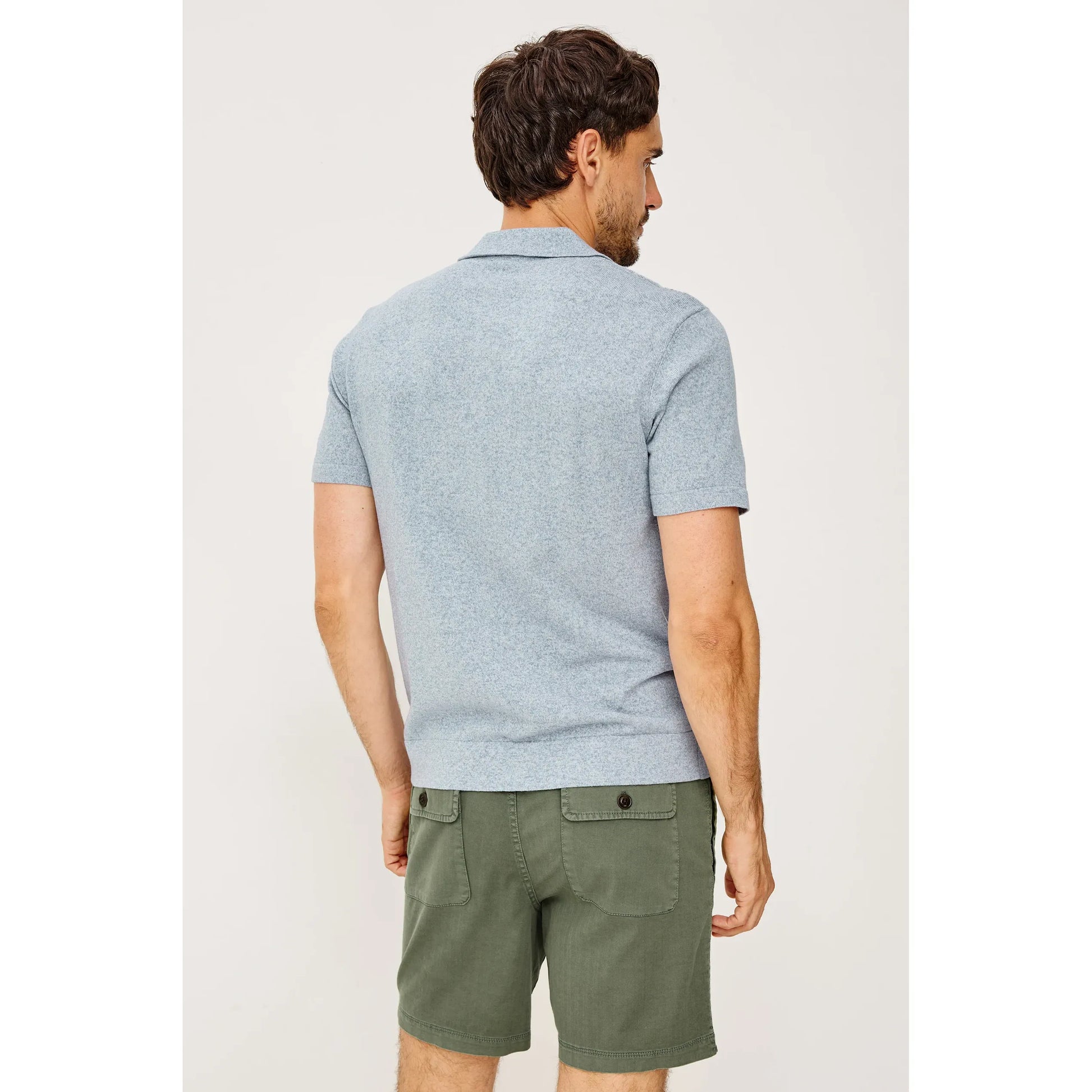 Rails Richie Shirt in Navy White Sky 