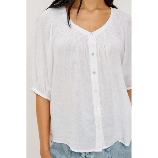 Rails Rix Shirt in White 