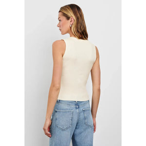 Rails Rosa Vest in Ivory