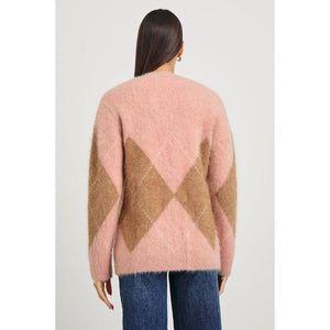 Rails Runi Cardigan in Pastel Argyle