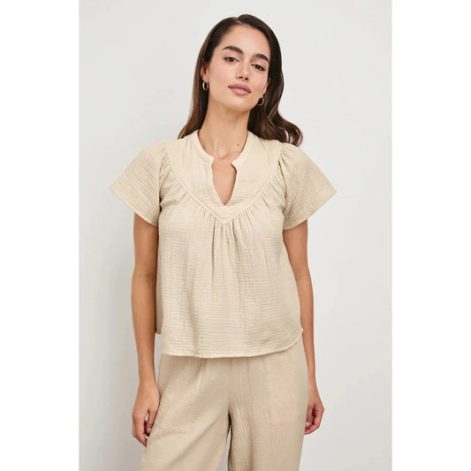 Rails Sayer Shirt in Flax