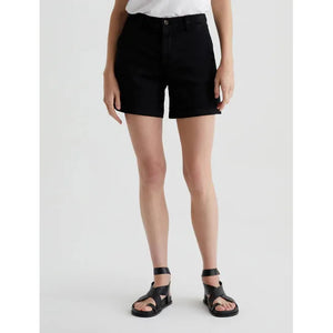 AG Jeans Jude Short in Sulphur Black