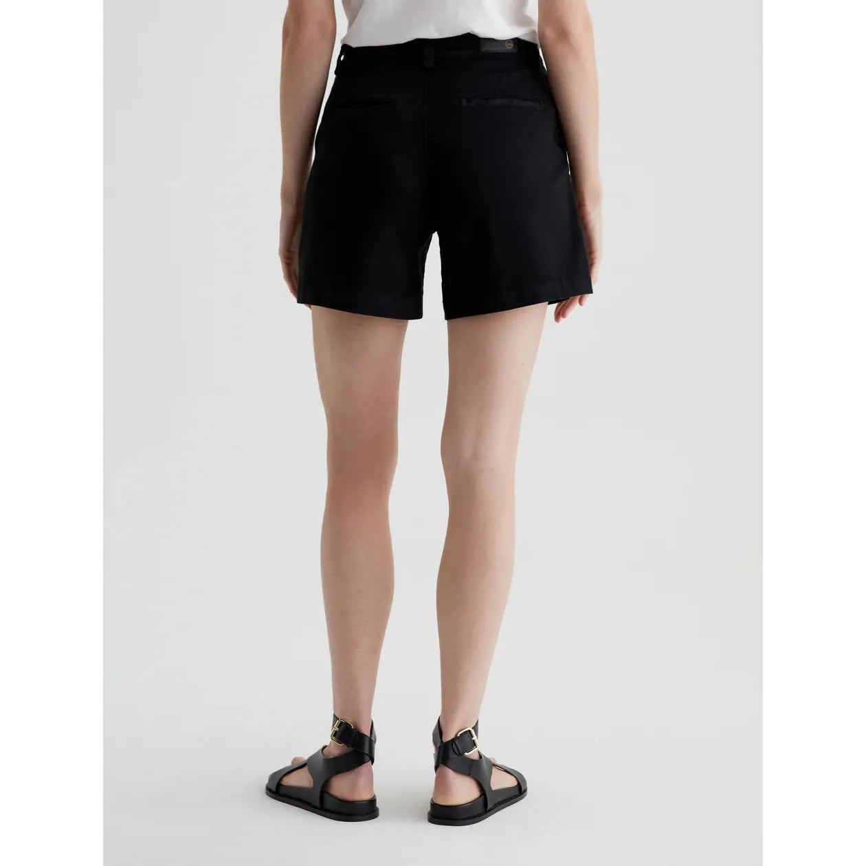 AG Jeans Jude Short in Sulphur Black