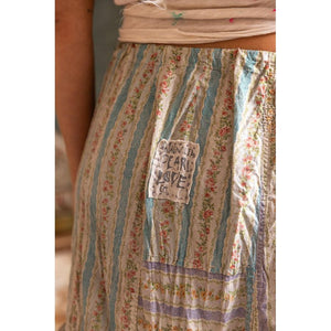 Magnolia Pearl Piecewise Pissarro Skirt in Goose Down