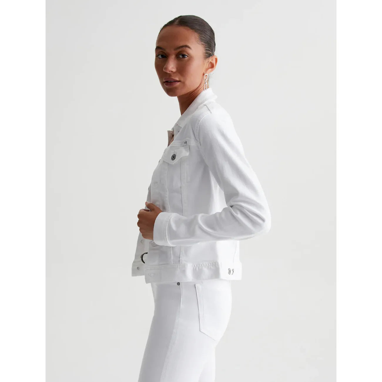 Adriano Goldschmied AG Jeans Robyn Jacket in True White