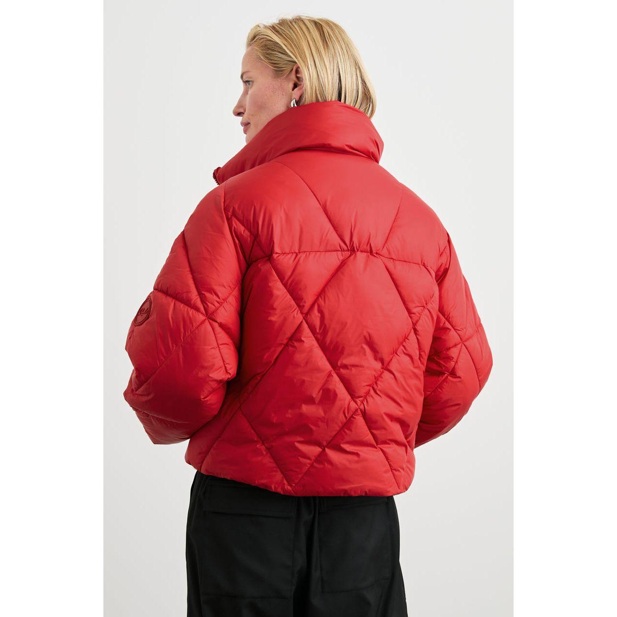 Rails Summit Jacket in Scarlet