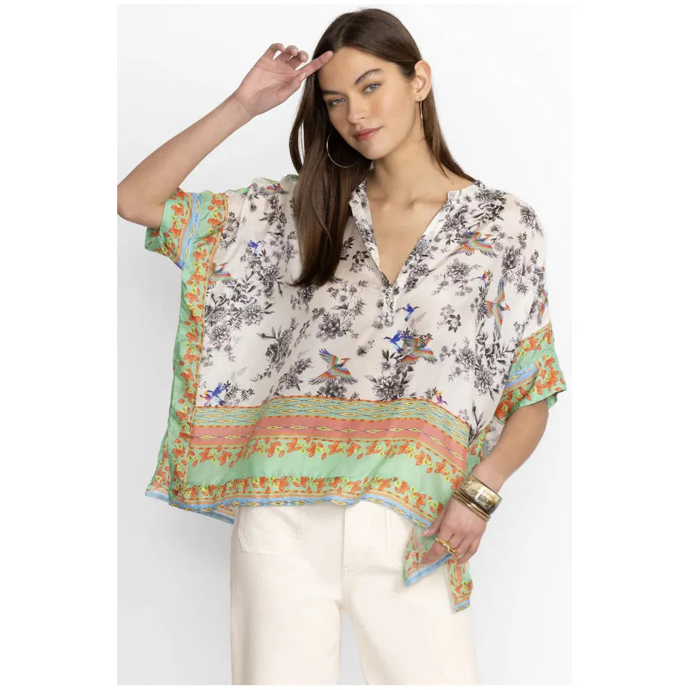 Johnny Was Dreamer Garden Carla Blouse