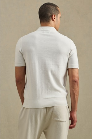 Velvetmen Dillon Sweater in Ecru