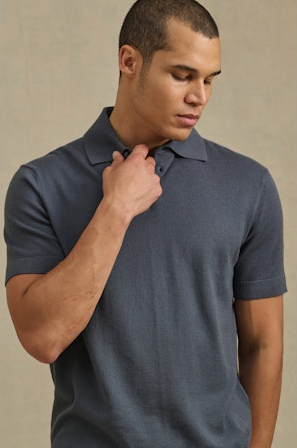 Velvetmen Clyde Sweater in Carbon