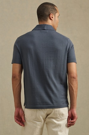 Velvetmen Clyde Sweater in Carbon